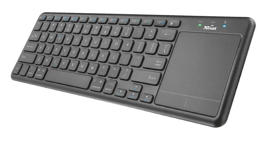 teclado inalambrico con panel
