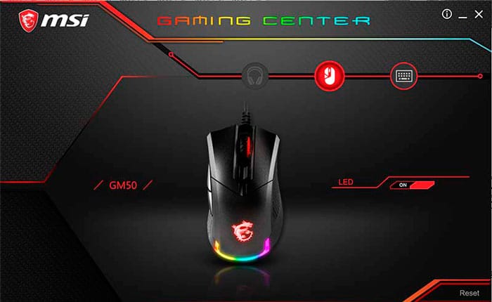 analisis raton msi gm50
