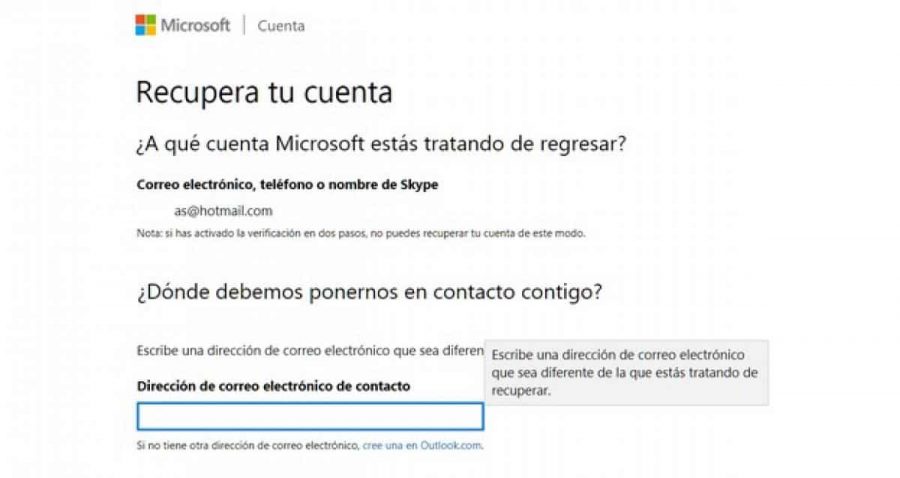 pasos para recuperar cuenta correo hotmail RECUPERAR UNA CUENTA DE HOTMAIL PASOS