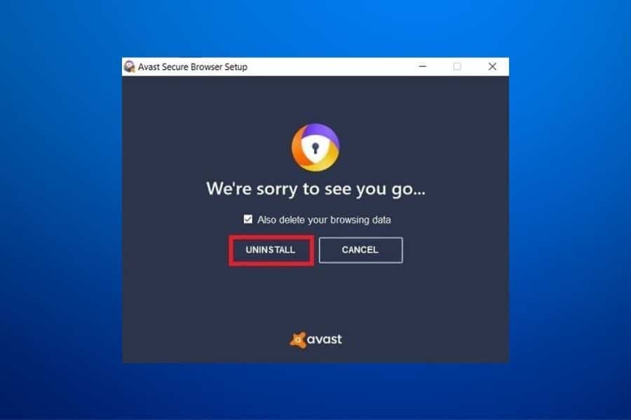 desinstalar avast secure browser tutorial